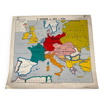 Map No. 232: Europe from 1871 to 1914