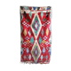 Boucherouite woven hand to the Morocco Berber carpet 194x110cm
