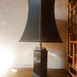 Asian-inspired black lamp