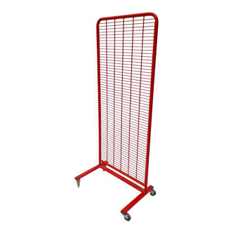 Paravent panneau d'affichage display rouge