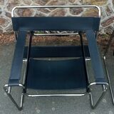 Pair of Wassily armchairs by Marcel Breuer