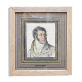 French School around 1820, Portrait of a Young Man, Drawing