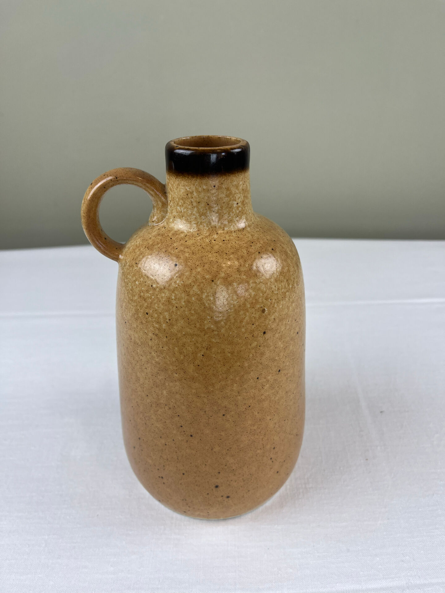 Glazed stoneware jug
