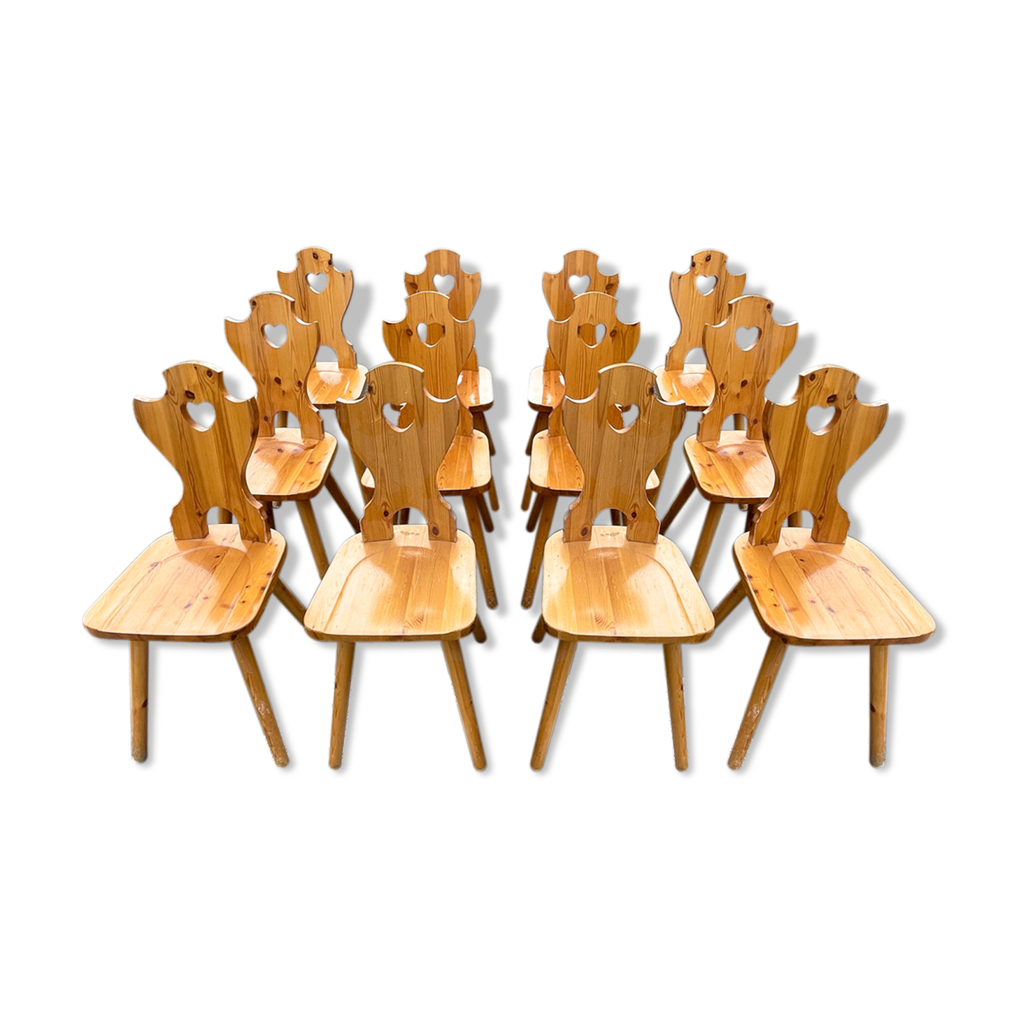 Lot 12 Vintage Mountain chairs 1993'