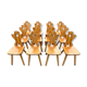 Lot 12 Vintage Mountain chairs 1993'