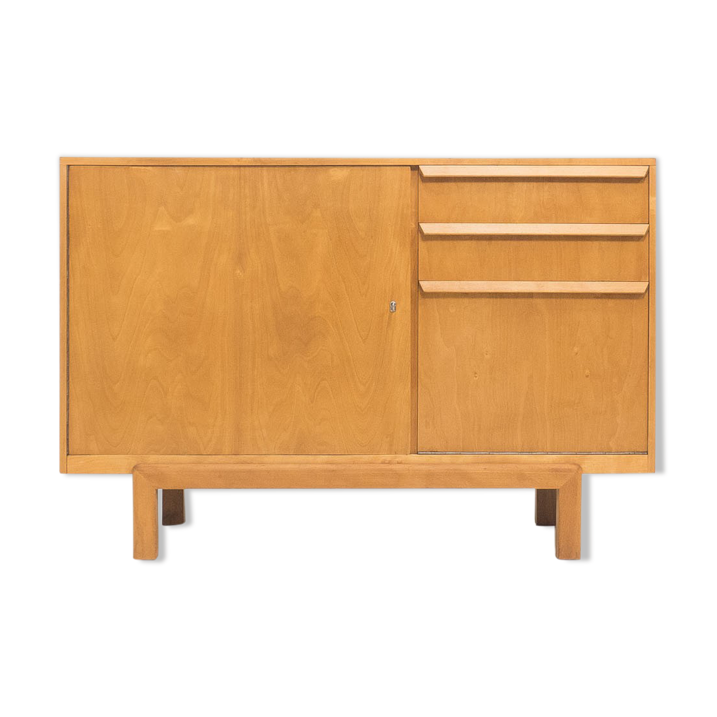 Vintage birch sideboard