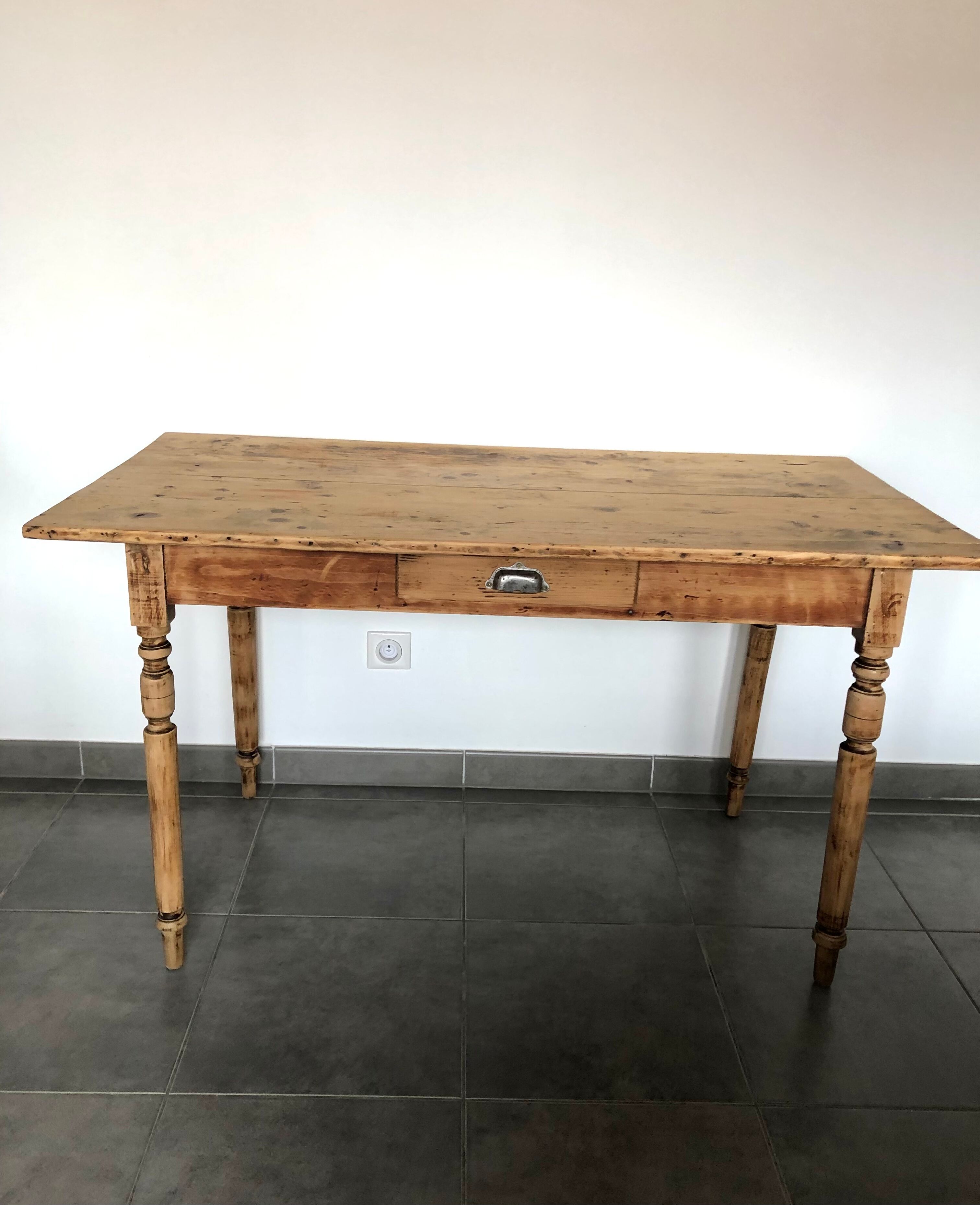 Table de ferme 131 cm