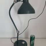 Lampe vintage 1950 Jumo GS1 vert viride de bureau - 55 cm