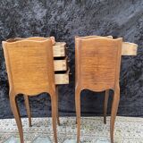 Pair of bedside Louis XVI style