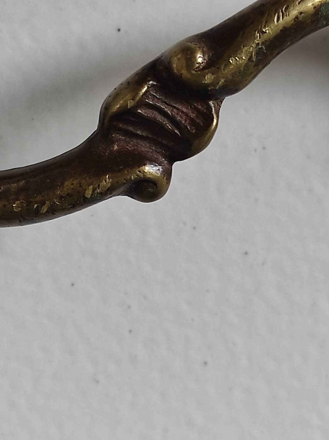 Bronze handle