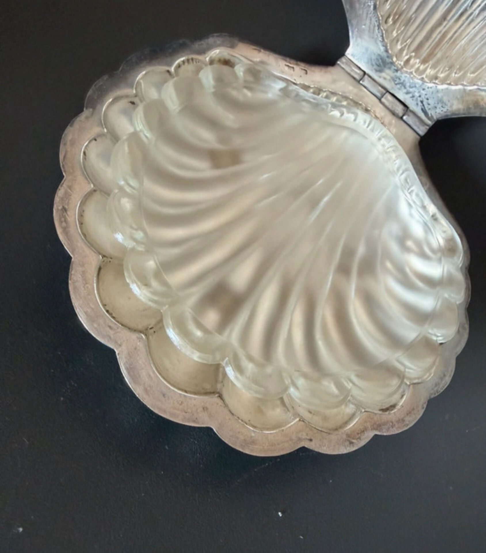 Shell Butter Dish & Vintage Toast Rack