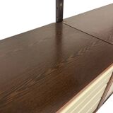 Vintage Poul Cadovius Royal System Wandsysteem Wenge