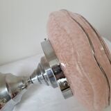 Pink Clichy glass ceiling light