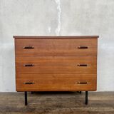 Vintage teak chest of drawers