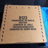 Table ashtray Clino original box Enzo Mari Kartell