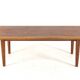 Teak with oak coffee table - mid century modern - vintage