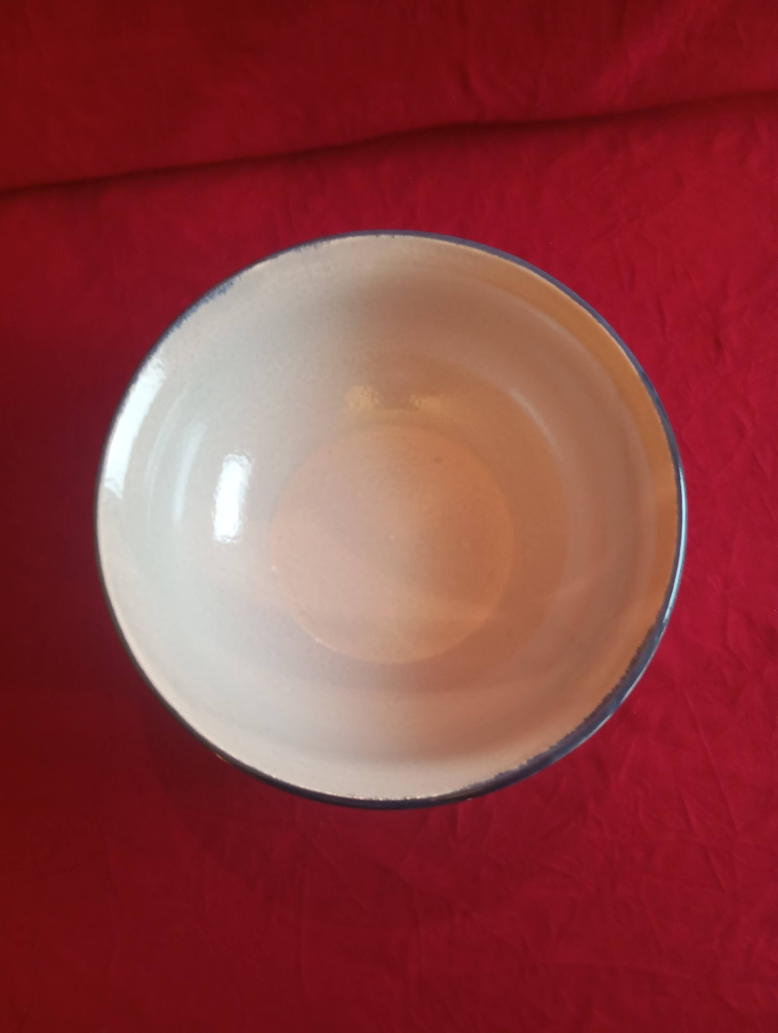 Saladier en faience de Pornic modèle "Stuart"