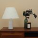 Holmegaard Glass Desk Lamp, Danish Design, 1970s