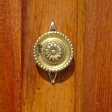 Vintage buffet in light and black oak