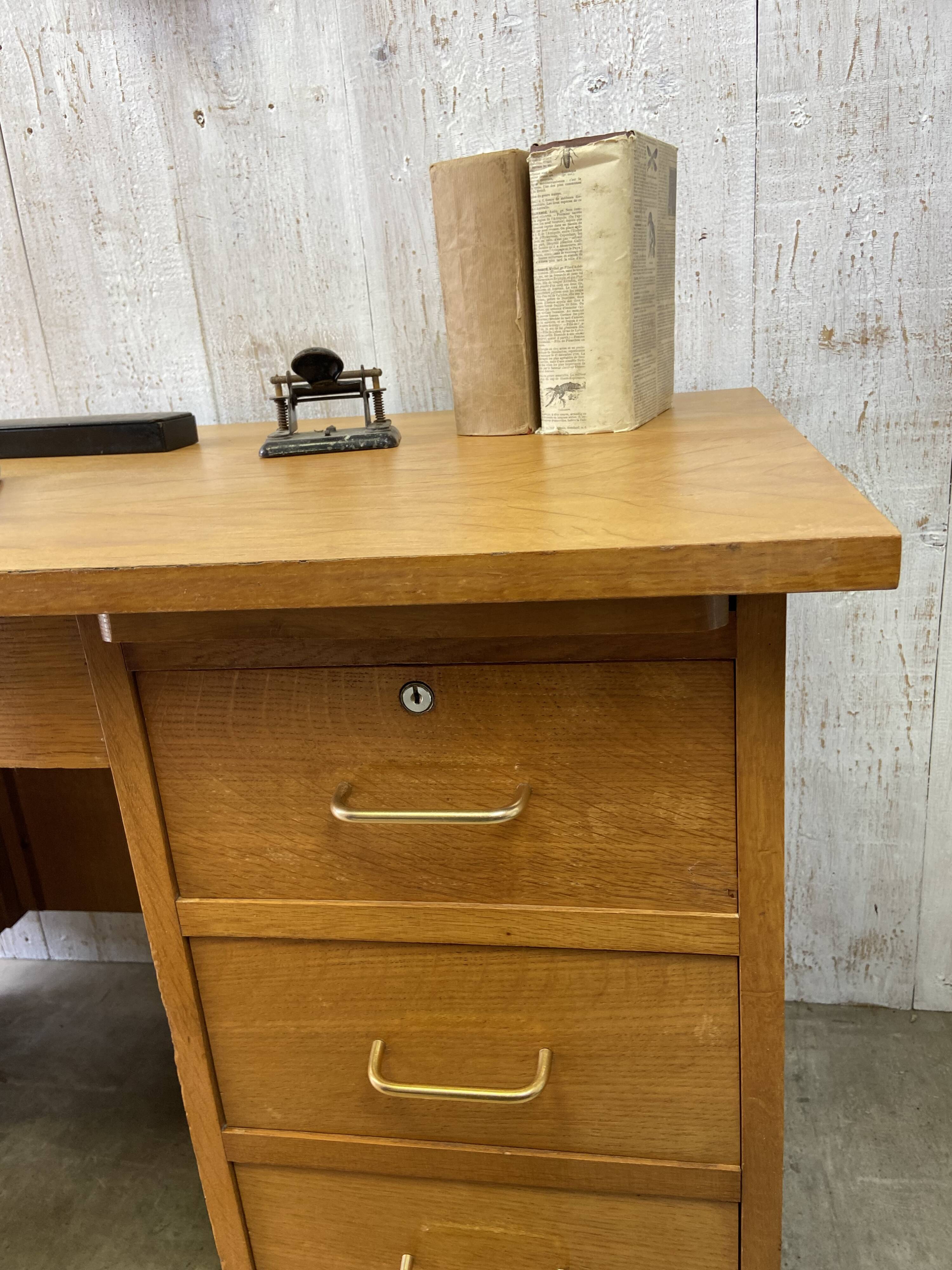 Vintage desk set and Baumann chair