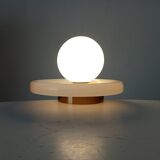 Pair of modern wall sconces Onyx and Opaline