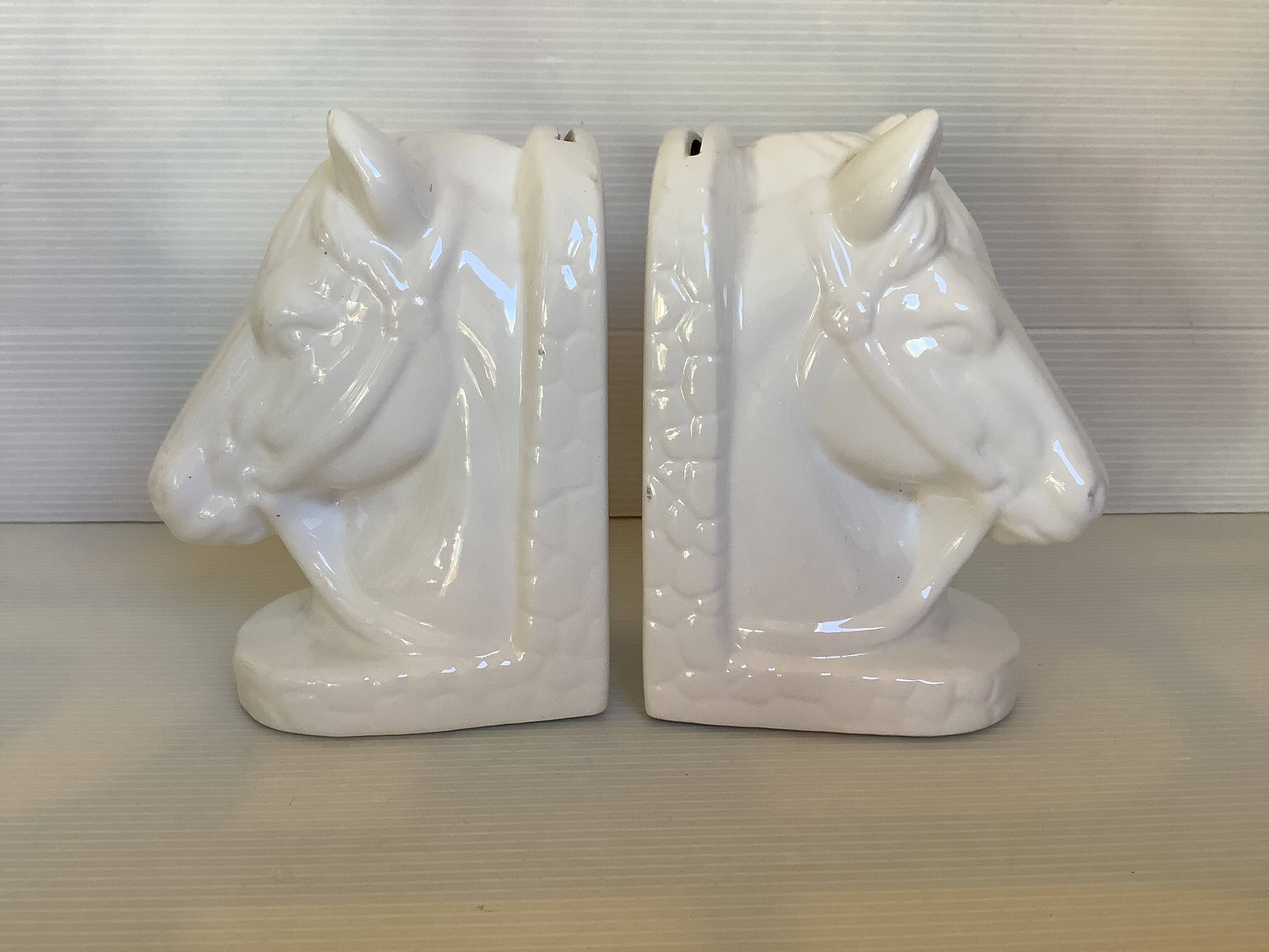 Pair of horse bookends