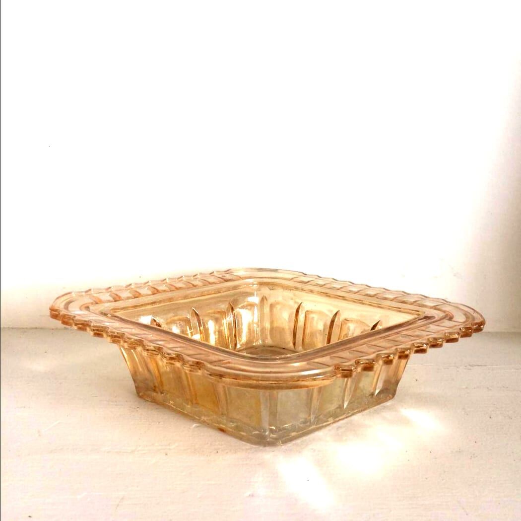 Empty pocket gilded glitter style Saint Louis