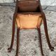 Antique Nightstand Louis XV Style Wood 3 Drawers + Vintage Case #