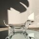 Trinket bowl crystal art Vannes Le Chatel