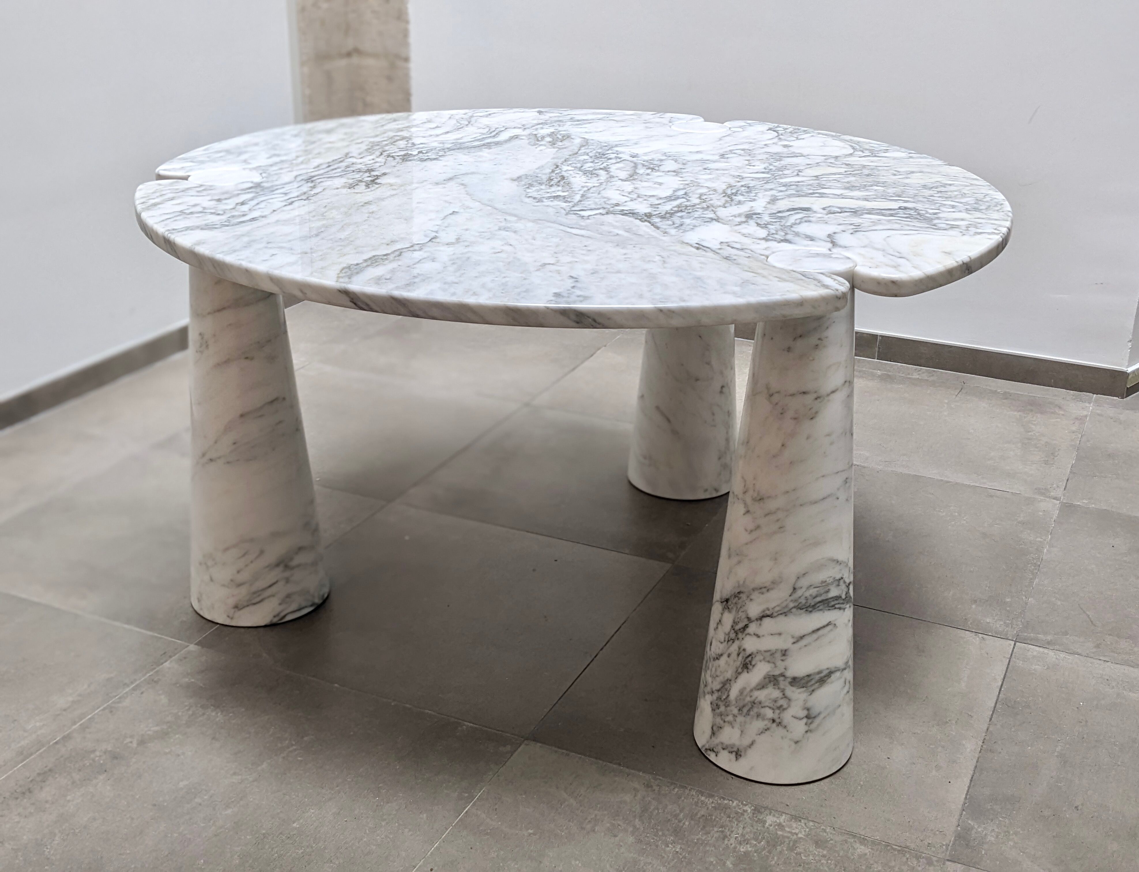 Dining table "Eros" Angelo Mangiarotti for Skipper