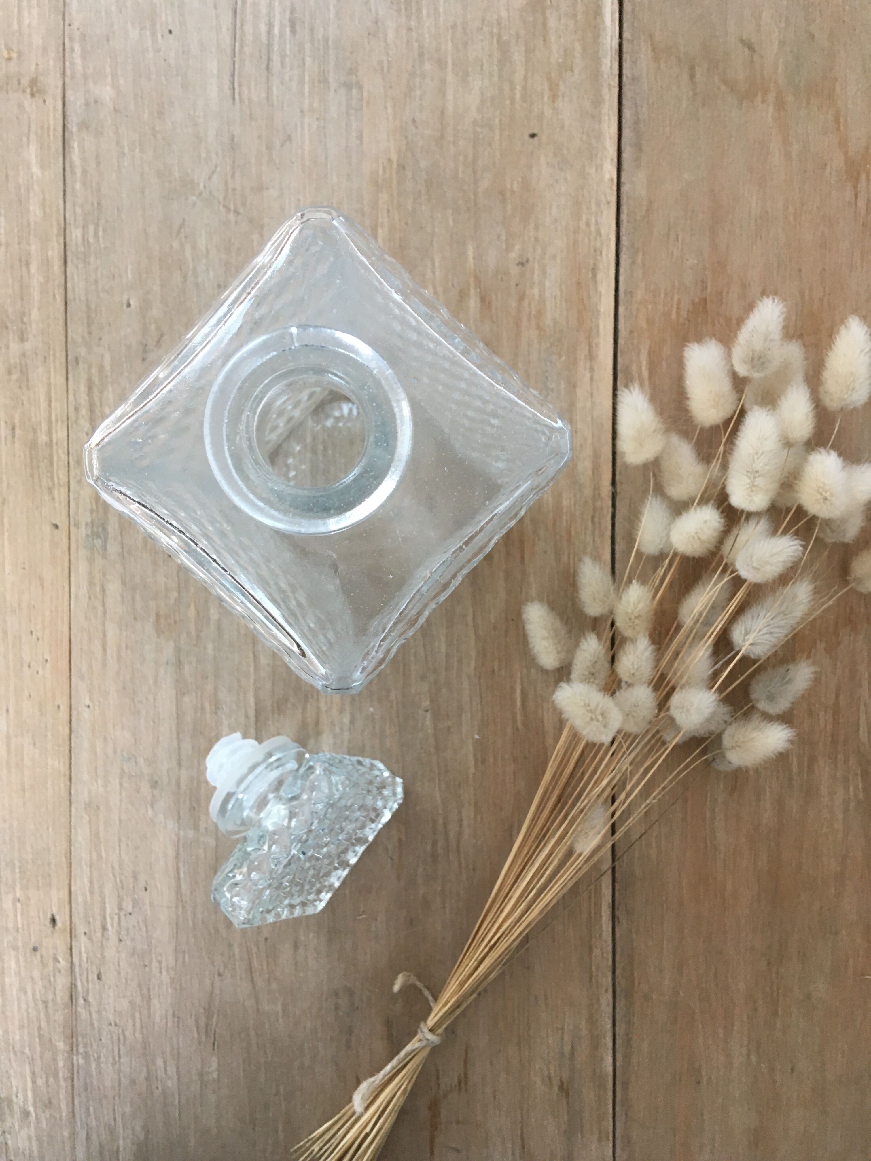 Whisky decanter "diamond" pattern