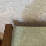 Pair of solid oak bedside tables from the 1950s.