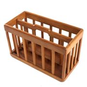 Wooden magazine holder - vintage