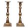 French Candlesticks in Bronze, 1890s, Set of 2