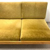 Jitona sofa bed, vintage czech 1960s