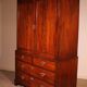 linen press en acajou du 18° siècle