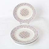 Lot of 6 plates K & G Luneville, model Thann France 1920/1930