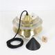 Granhaga / Carl Thore “Trava” pendant lamp 25 cm / brass / gold / aluminum / mid-century modern design / 1970s