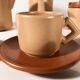 Italian ceramic coffee service set by Lusso Ceramic, 1976, Set of 13