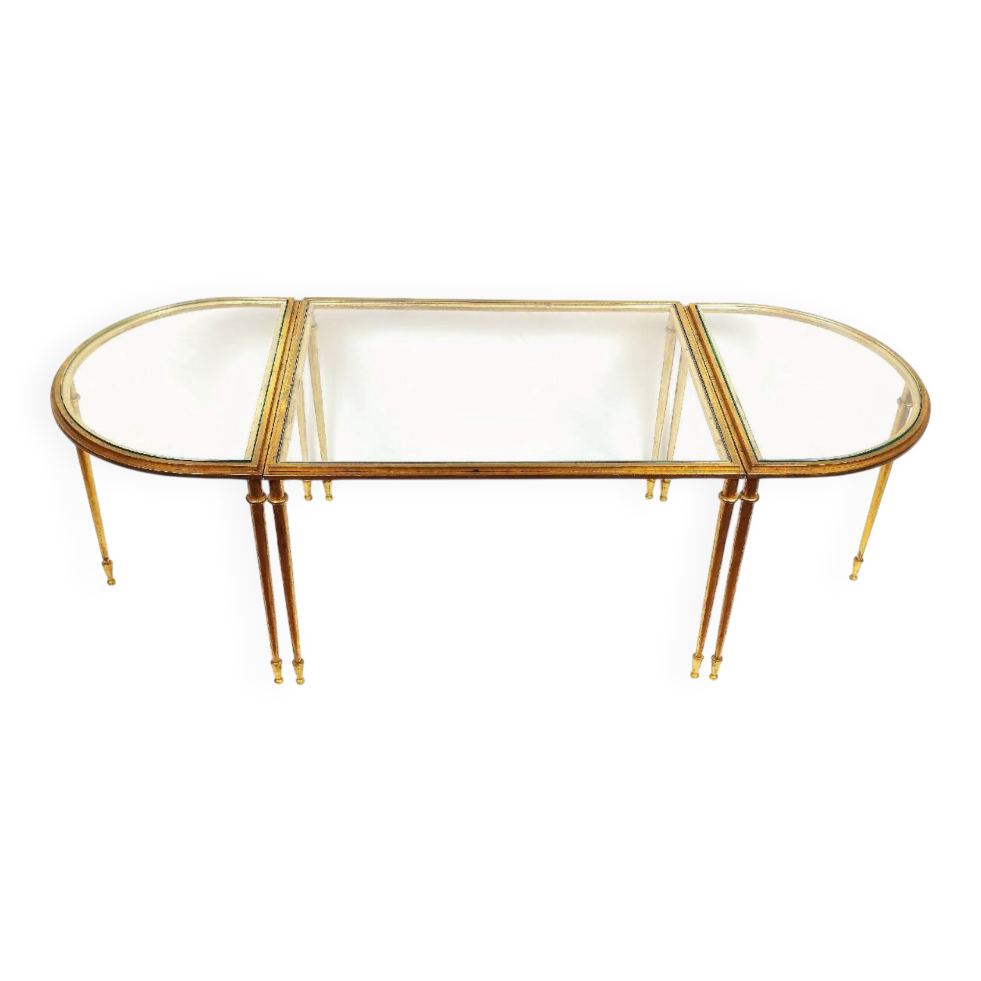 Coffee Table in 3 Pieces by Robert Thibier