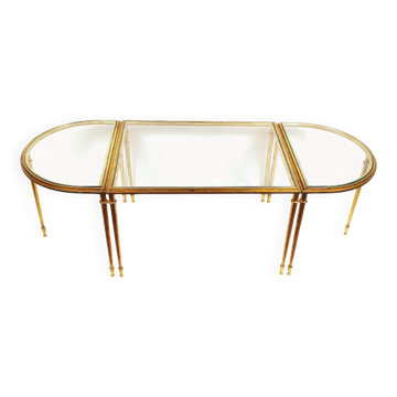 Table basse en 3 pièces par Robert Thibier
