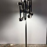 Lampadaire Space Age chromé, Italie 1970