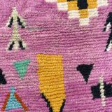 Modern boujad wool boujad rug