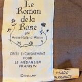 Tapisserie « Le Roman de la Rose » par Anne Roland Aknin 1985