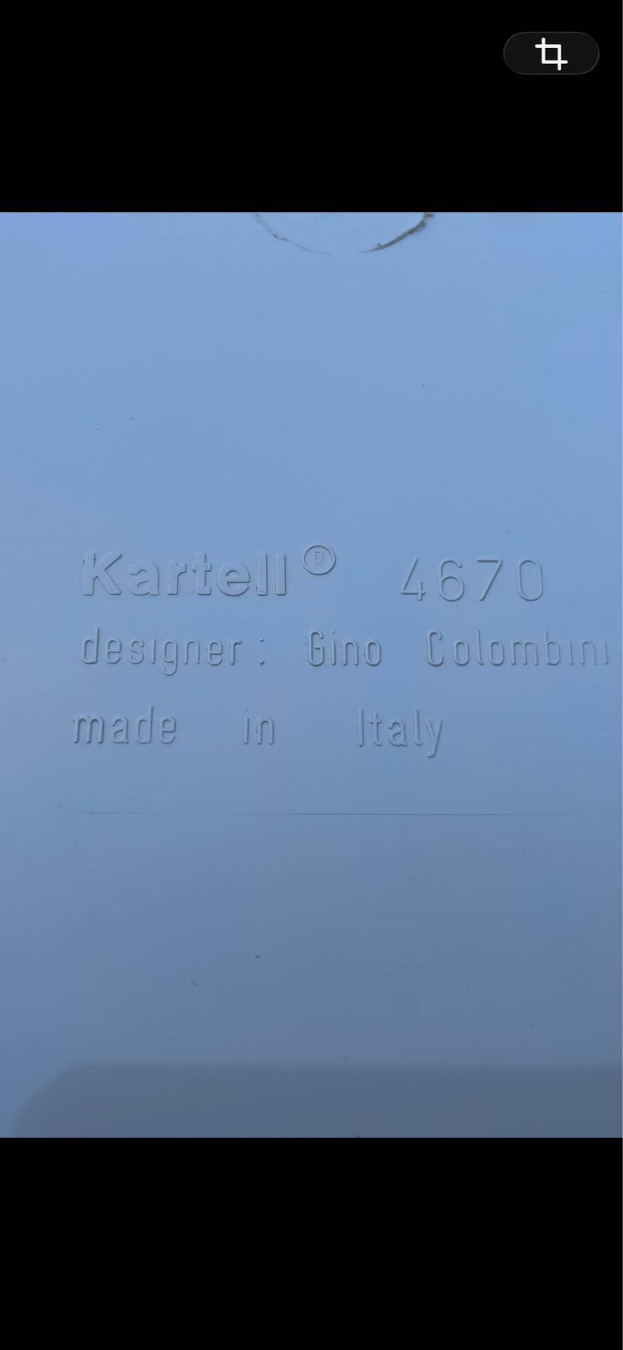 Kartell 4670 desk bin