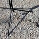 Vintage floor lamp from the 50s in metal and brass 4 flexible lights with tripod base