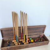 Old living room croquet game