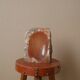 Empty mineral sculpture pocket cut stone handmade object