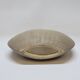 Vase lentille en céramique beige