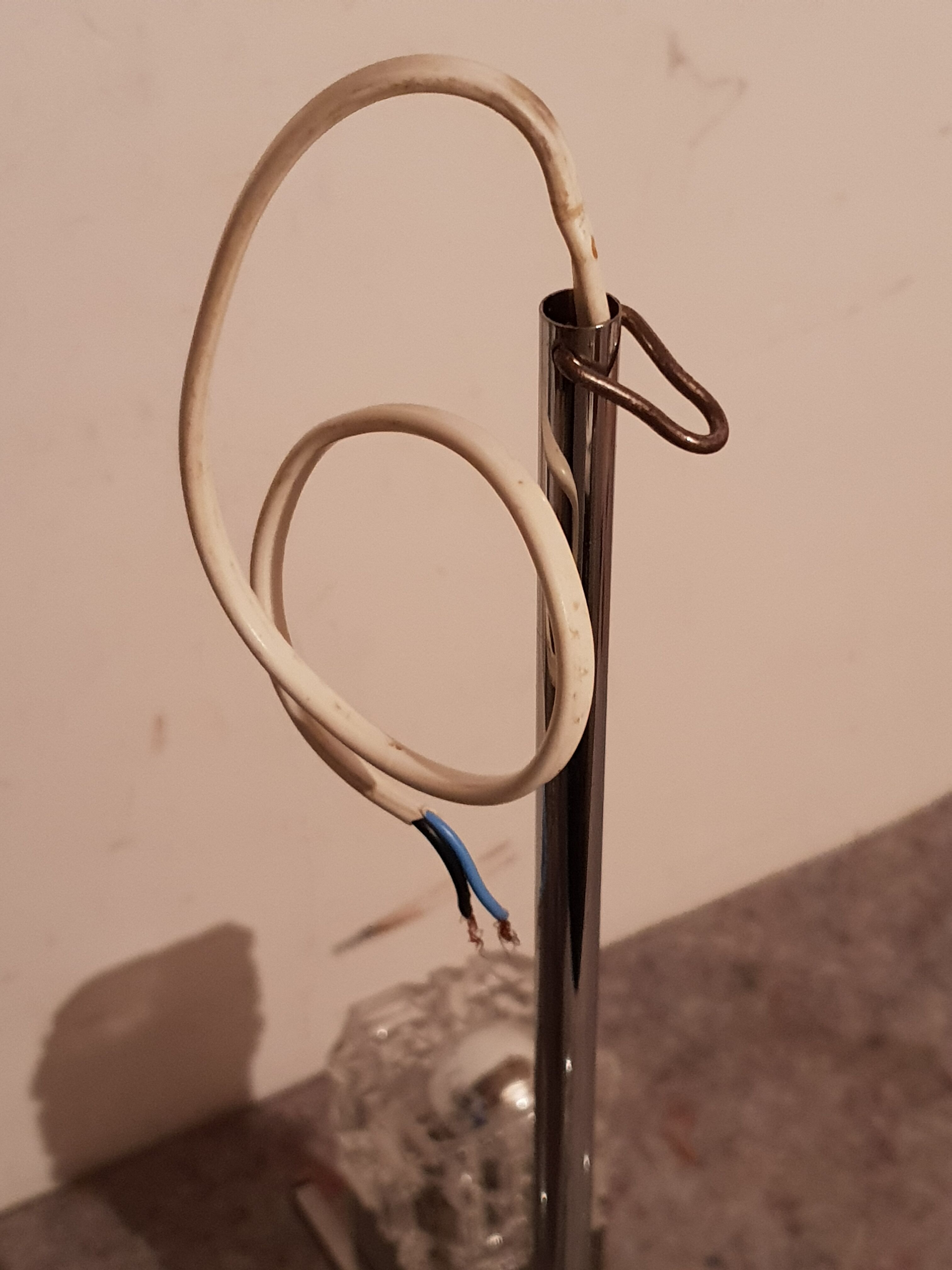 Chandelier space age of the 1970s